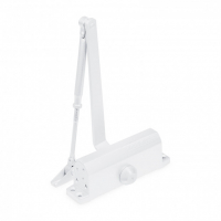 Доводчик NOTEDO DC-090 60-130кг/1200мм с функцией ФОП. Белый - Наши окна - магазин готовых пластиковых окон и дверей