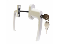 Гарнитур нажимной для балконной двери с ключом - Наши окна - магазин готовых пластиковых окон и дверей