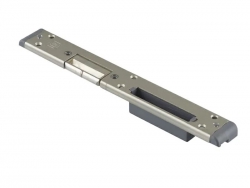 Планка ответная Элементис под риг. с фалевой/роликовой защелкой под 9 систему, ЛЕВАЯ - Наши окна - магазин готовых пластиковых окон и дверей