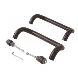 Комплект ручек офисных  300/30 коричневая - Наши окна - магазин готовых пластиковых окон и дверей