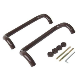 Комплект ручек офисных  350/30 коричневая - Наши окна - магазин готовых пластиковых окон и дверей