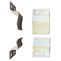 Кронштейн для москитной сетки (верх/низ) МЕТАЛ - Наши окна - магазин готовых пластиковых окон и дверей