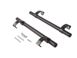 Ручка офисная прямая 500мм с крепл. коричневая - Наши окна - магазин готовых пластиковых окон и дверей