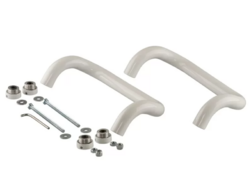 Ручка скоба Elementis изогнутая 350 мм - Наши окна - магазин готовых пластиковых окон и дверей