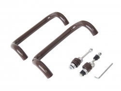 Ручка скоба Elementis изогнутая 300 мм КОР - Наши окна - магазин готовых пластиковых окон и дверей