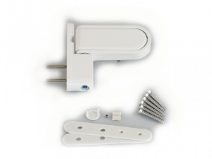 Петля дверная ELEMENTIS. Цвет: белый. Высота наплава двери: 15-20 мм. - Наши окна - магазин готовых пластиковых окон и дверей