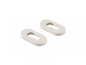 Накладка овальная к роликовому замку Элементис - Наши окна - магазин готовых пластиковых окон и дверей