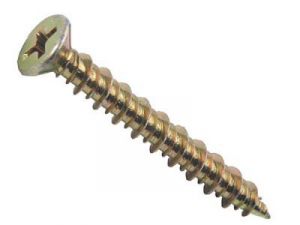 ШУРУПЫ желтые 5,0*70 (10шт.) - Наши окна - магазин готовых пластиковых окон и дверей