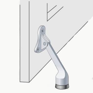 Фиксатор входной двери КОР - Наши окна - магазин готовых пластиковых окон и дверей