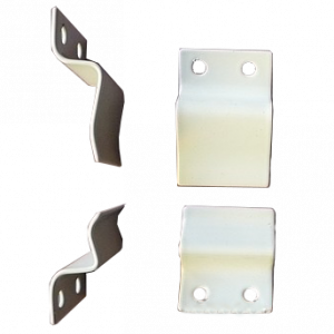 Кронштейн для москитной сетки (верх/низ) МЕТАЛ - Наши окна - магазин готовых пластиковых окон и дверей