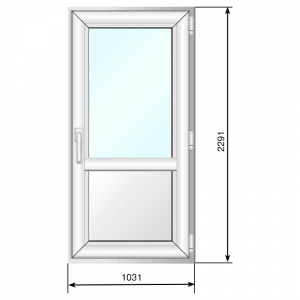 Дверь входная 1031*2291 - Наши окна - магазин готовых пластиковых окон и дверей